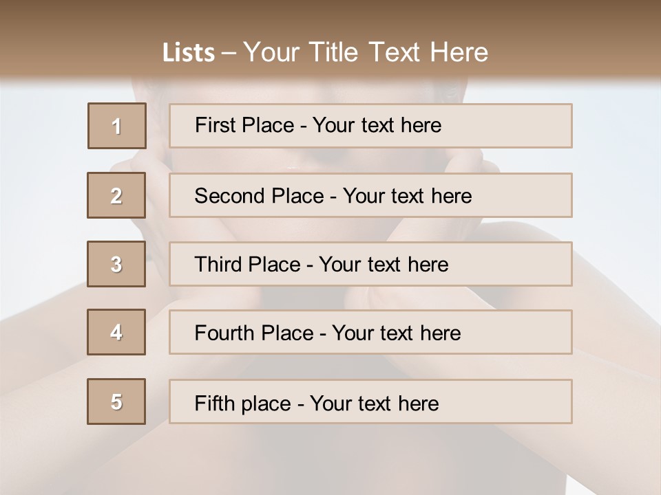Summertime Bikini Happy PowerPoint Template