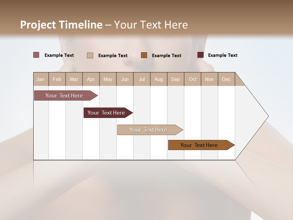 Summertime Bikini Happy PowerPoint Template