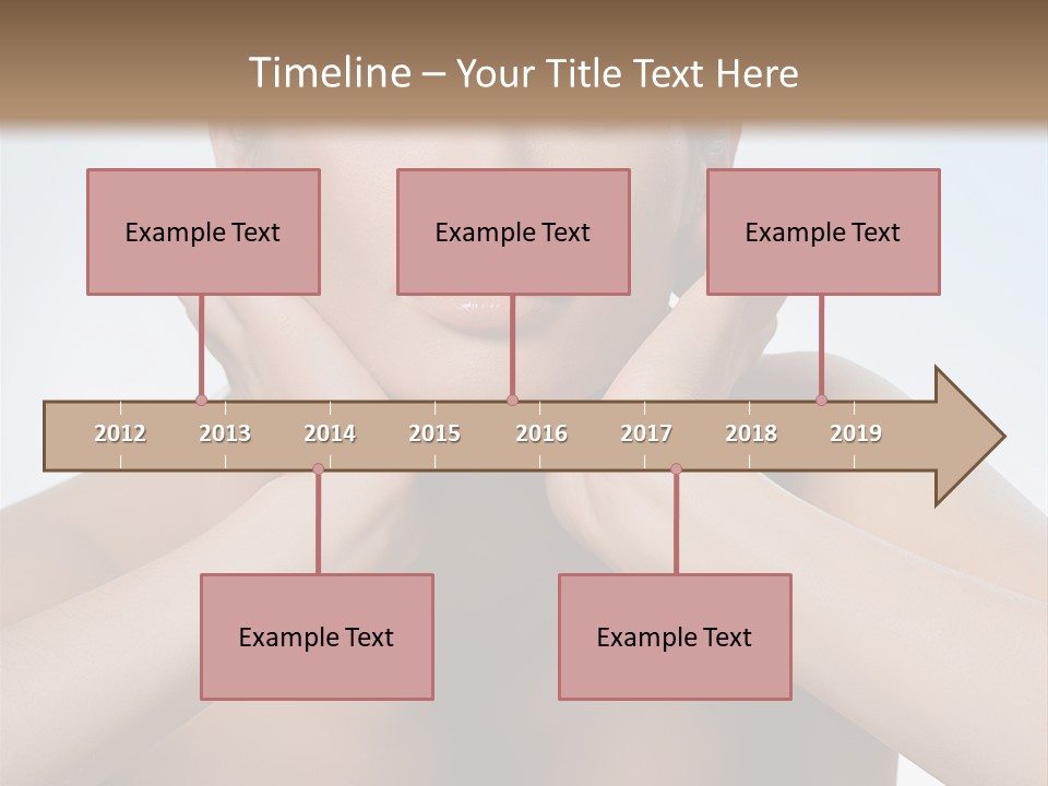 Summertime Bikini Happy PowerPoint Template