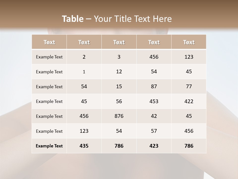 Summertime Bikini Happy PowerPoint Template