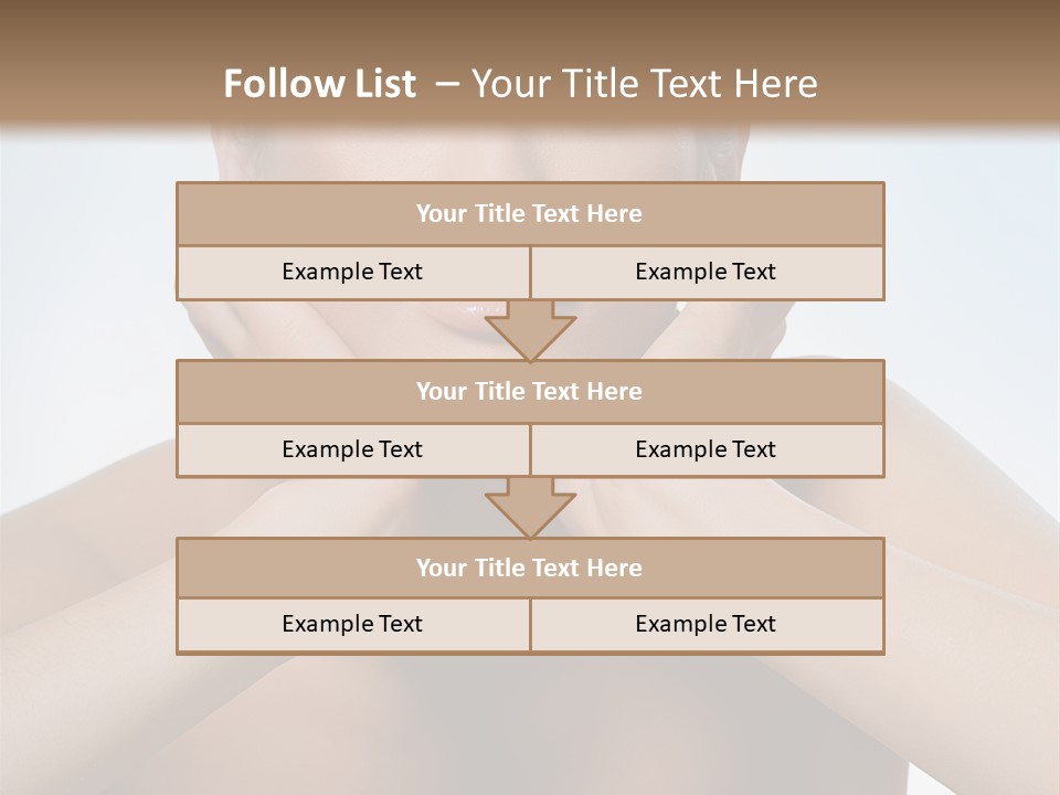 Summertime Bikini Happy PowerPoint Template