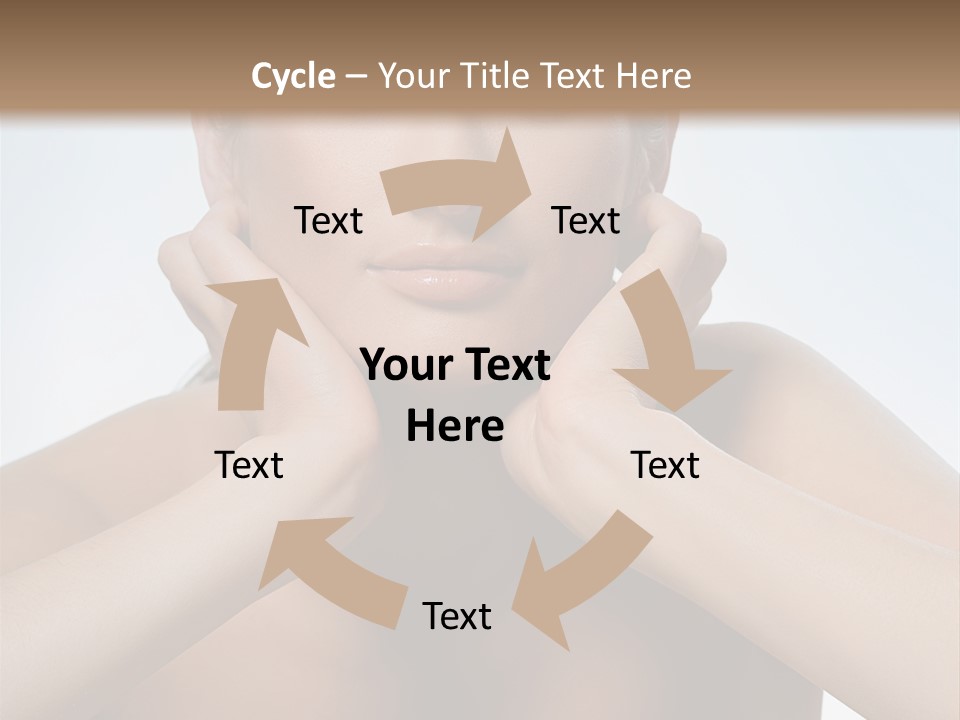 Summertime Bikini Happy PowerPoint Template