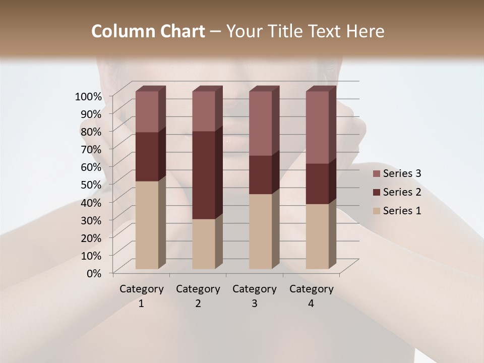 Summertime Bikini Happy PowerPoint Template