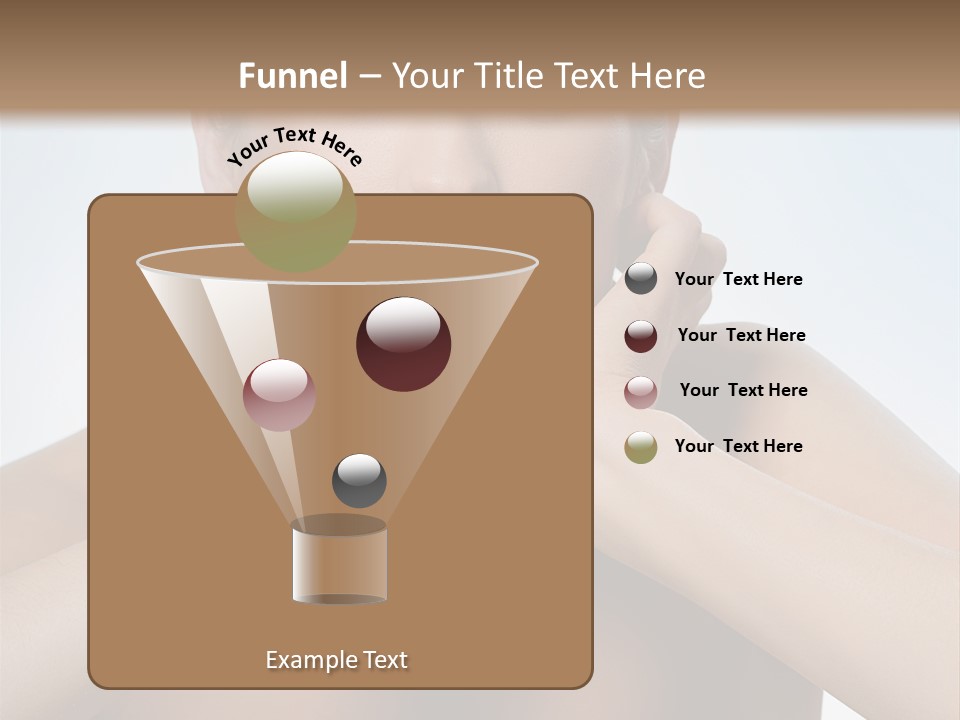 Summertime Bikini Happy PowerPoint Template