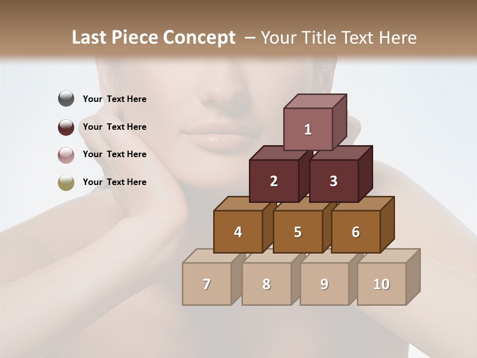 Summertime Bikini Happy PowerPoint Template