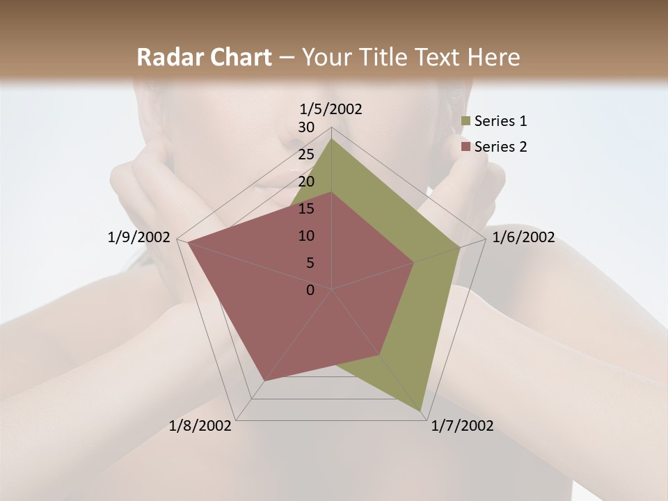 Summertime Bikini Happy PowerPoint Template