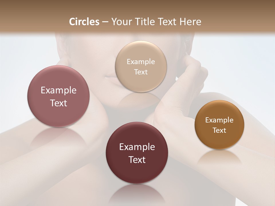 Summertime Bikini Happy PowerPoint Template