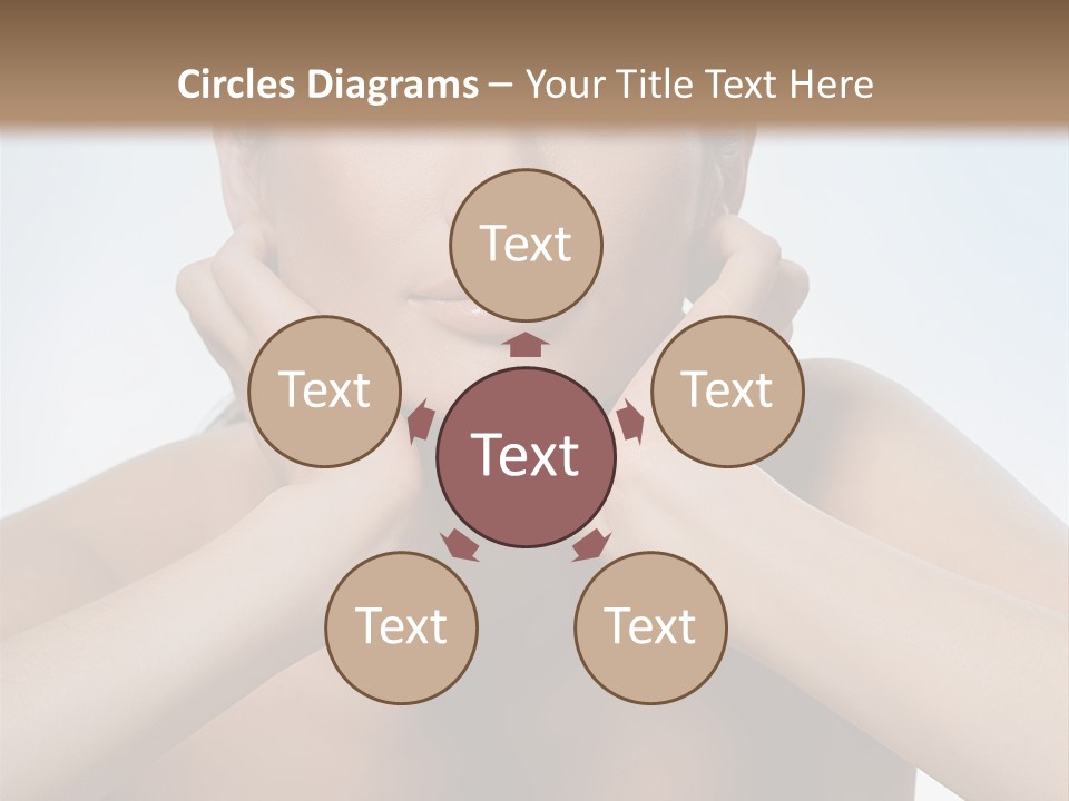 Summertime Bikini Happy PowerPoint Template