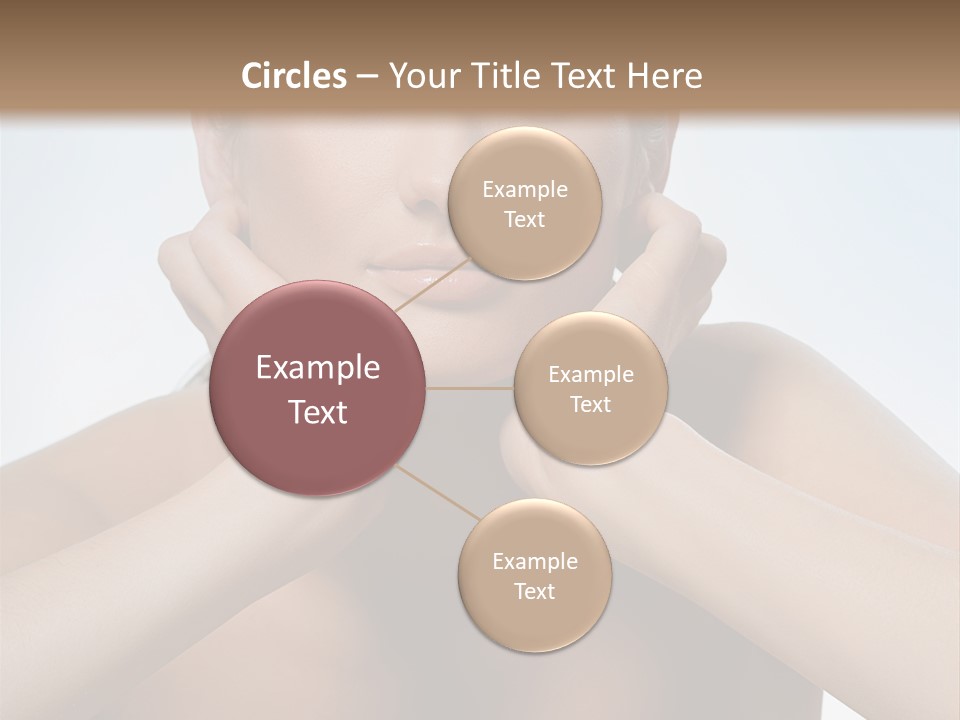 Summertime Bikini Happy PowerPoint Template