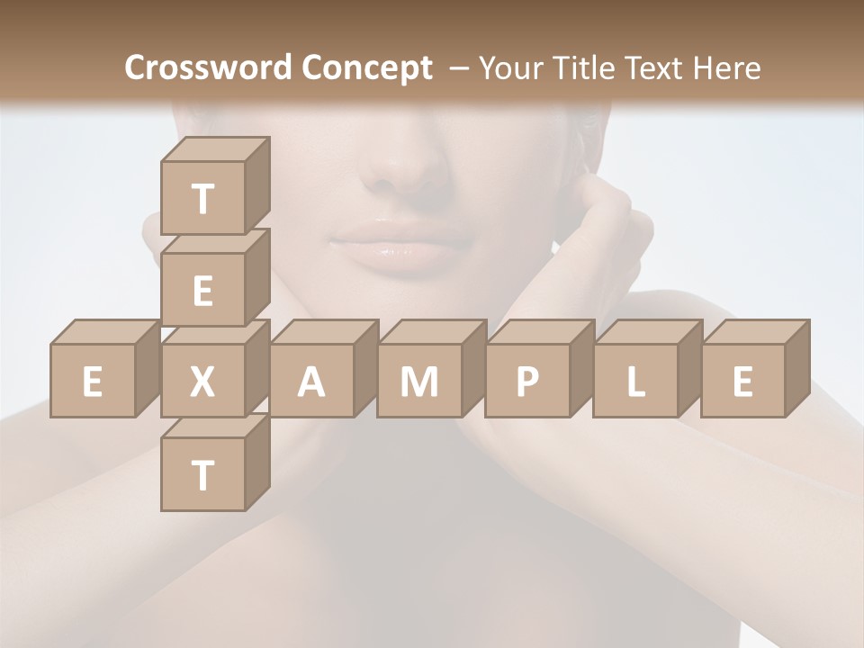 Summertime Bikini Happy PowerPoint Template