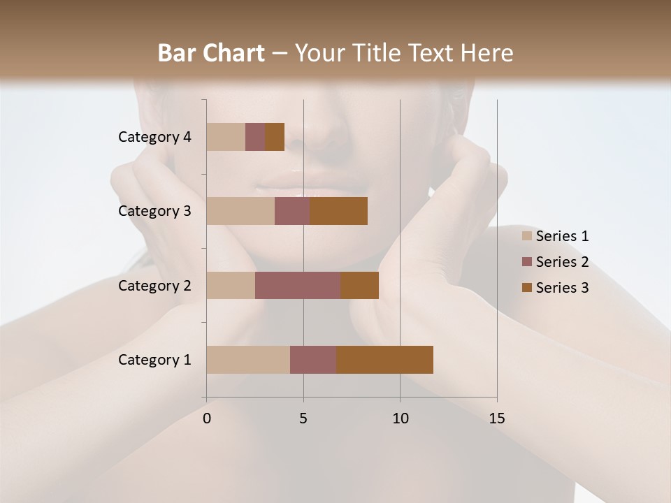 Summertime Bikini Happy PowerPoint Template