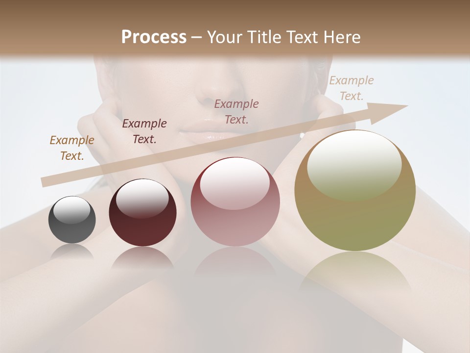 Summertime Bikini Happy PowerPoint Template