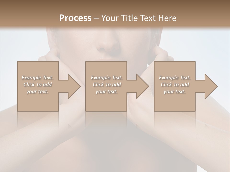 Summertime Bikini Happy PowerPoint Template