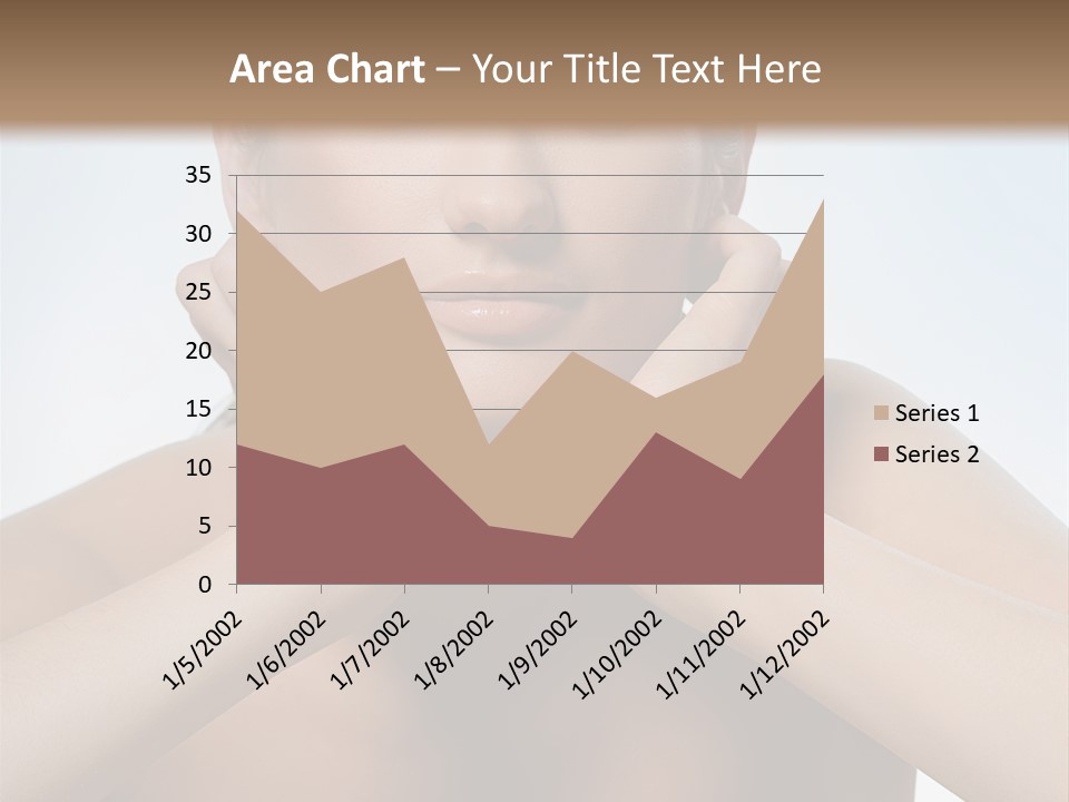 Summertime Bikini Happy PowerPoint Template