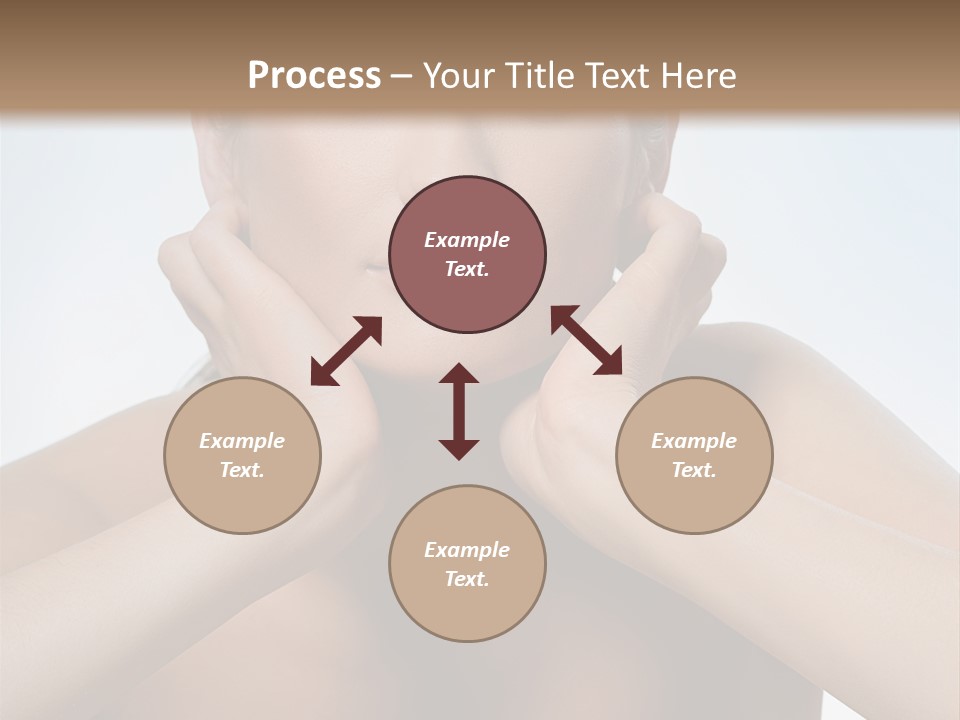 Summertime Bikini Happy PowerPoint Template