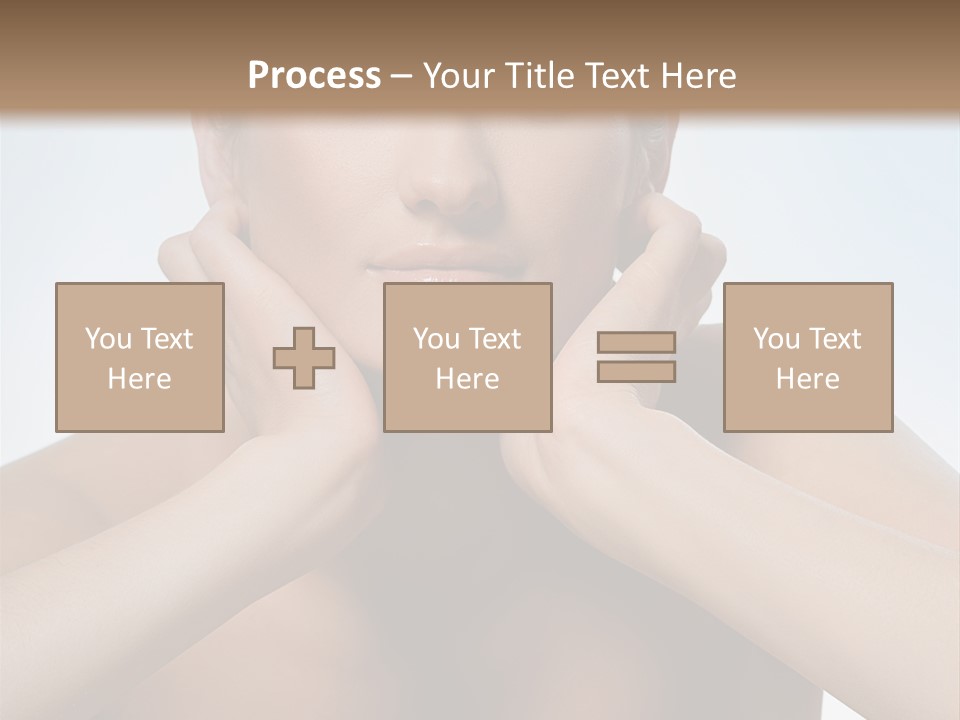 Summertime Bikini Happy PowerPoint Template