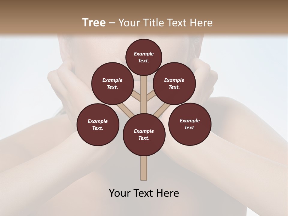 Summertime Bikini Happy PowerPoint Template