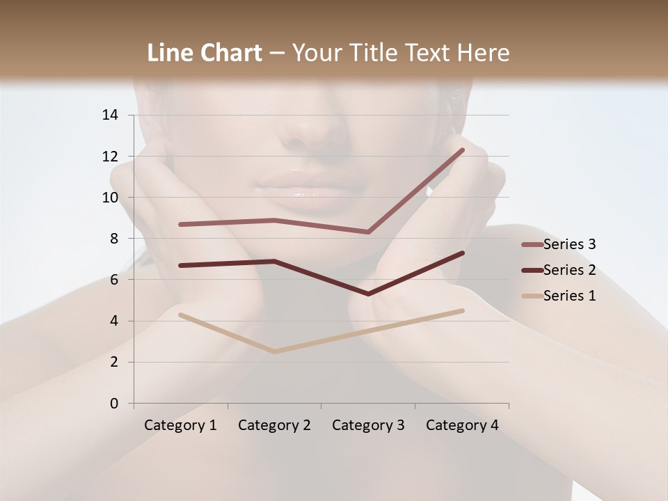 Summertime Bikini Happy PowerPoint Template