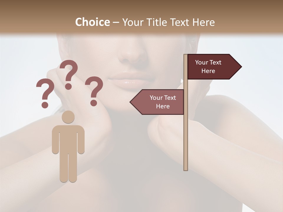 Summertime Bikini Happy PowerPoint Template