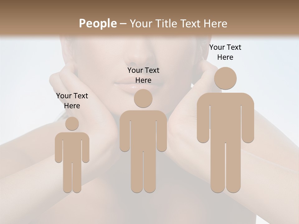 Summertime Bikini Happy PowerPoint Template