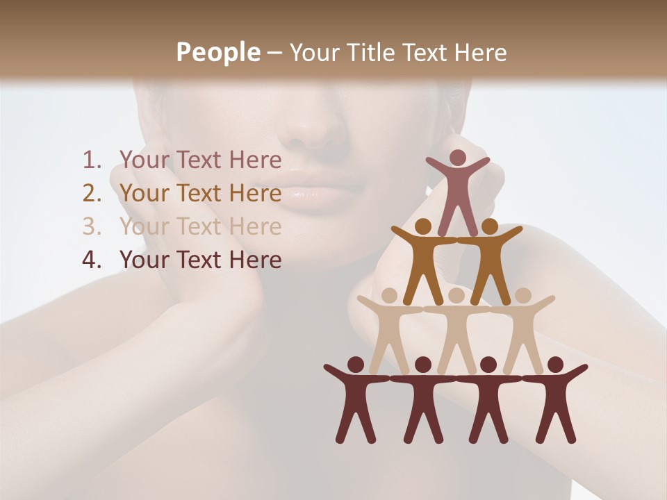 Summertime Bikini Happy PowerPoint Template