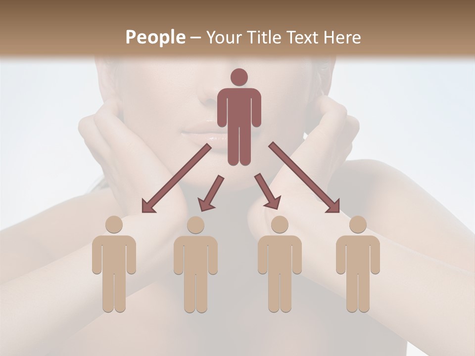 Summertime Bikini Happy PowerPoint Template