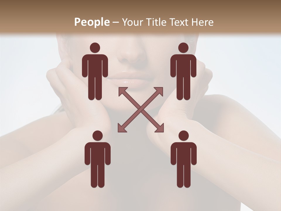 Summertime Bikini Happy PowerPoint Template