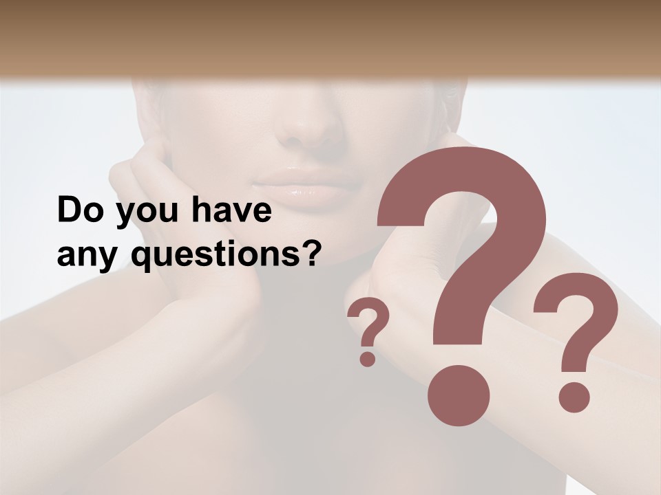 Summertime Bikini Happy PowerPoint Template