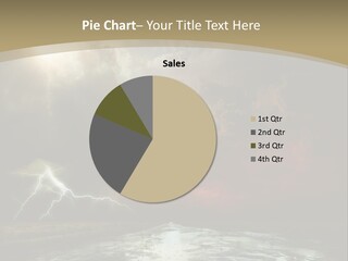 Muddy Field Horizon PowerPoint Template