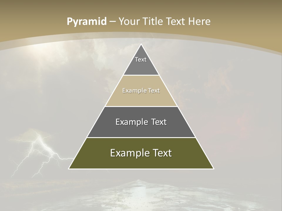 Muddy Field Horizon PowerPoint Template