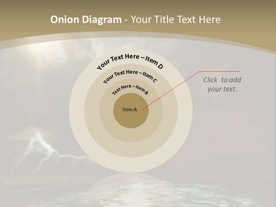 Muddy Field Horizon PowerPoint Template