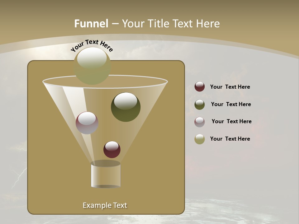 Muddy Field Horizon PowerPoint Template