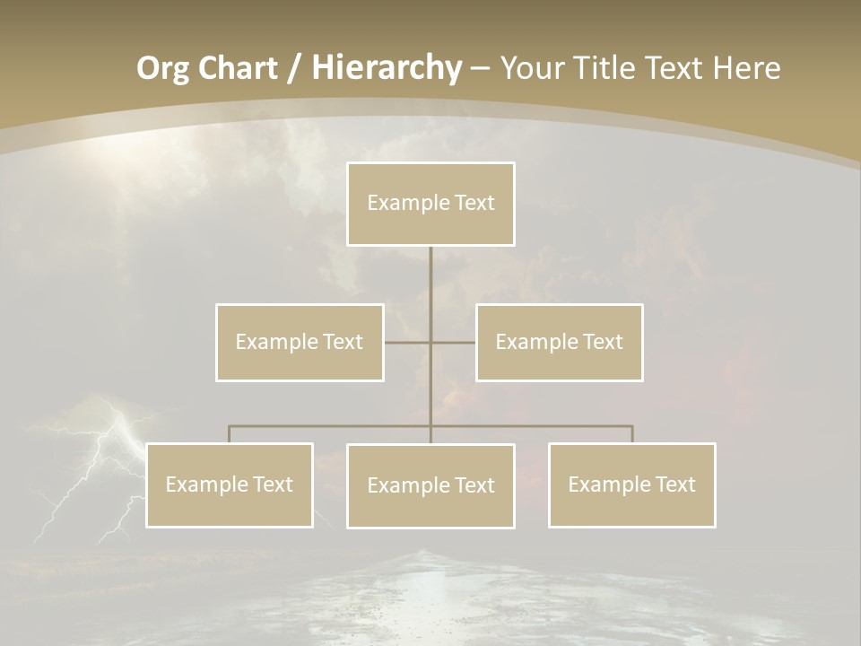 Muddy Field Horizon PowerPoint Template