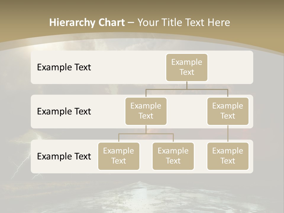 Muddy Field Horizon PowerPoint Template