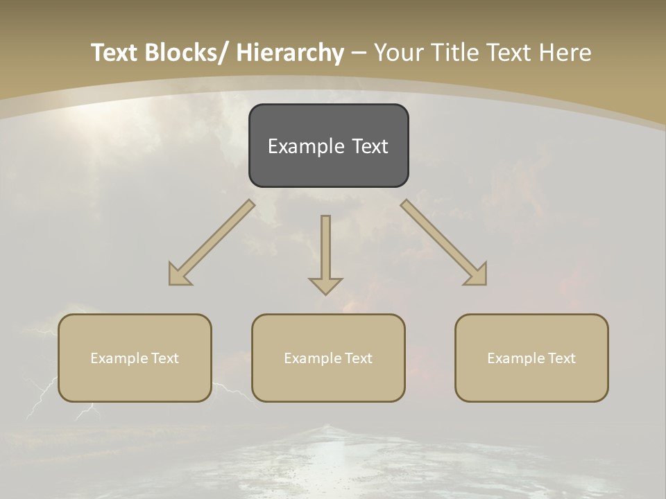 Muddy Field Horizon PowerPoint Template