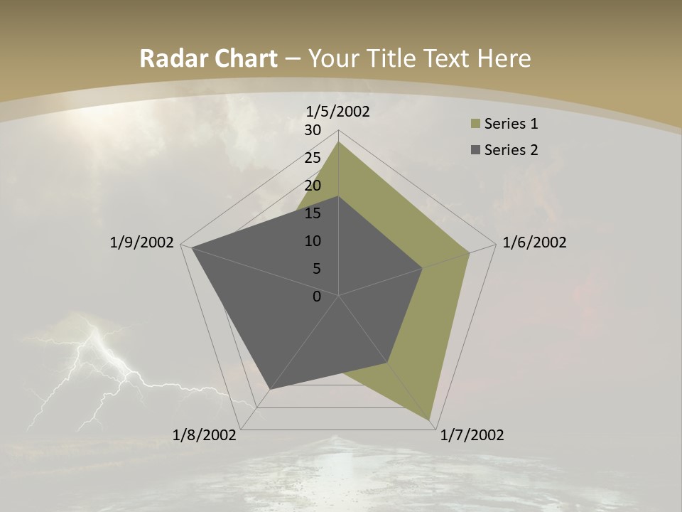 Muddy Field Horizon PowerPoint Template
