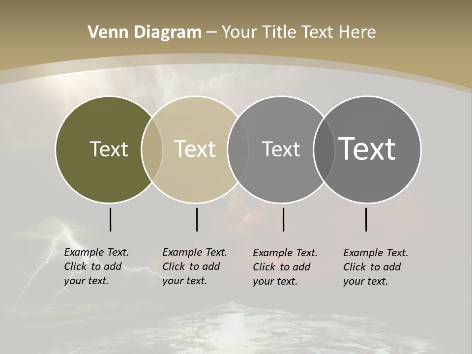 Muddy Field Horizon PowerPoint Template