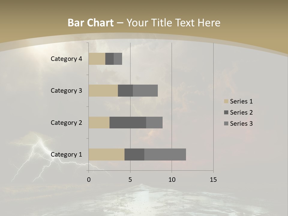 Muddy Field Horizon PowerPoint Template