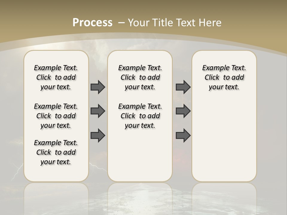 Muddy Field Horizon PowerPoint Template