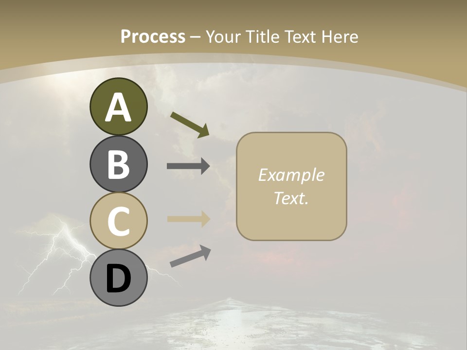 Muddy Field Horizon PowerPoint Template