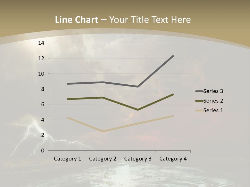 Muddy Field Horizon PowerPoint Template