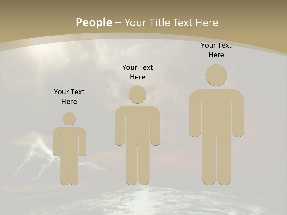 Muddy Field Horizon PowerPoint Template