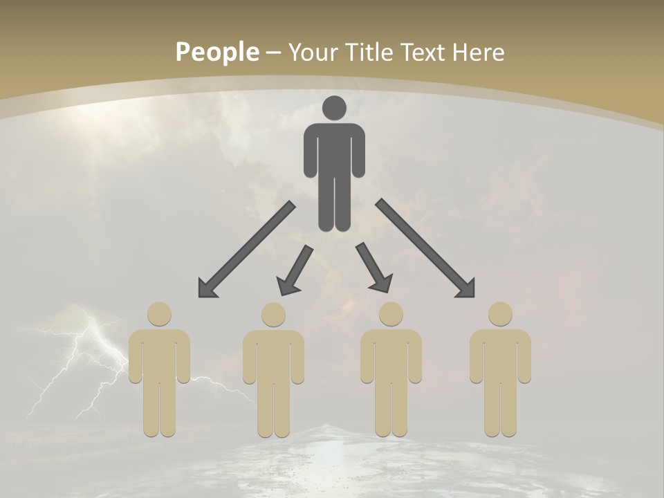 Muddy Field Horizon PowerPoint Template