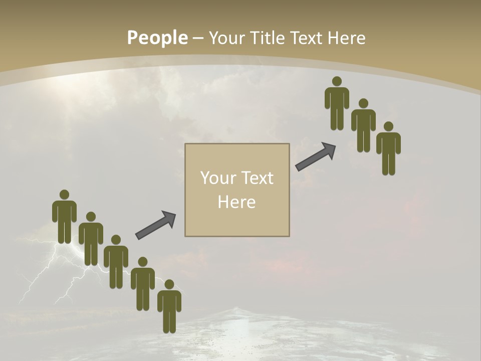 Muddy Field Horizon PowerPoint Template