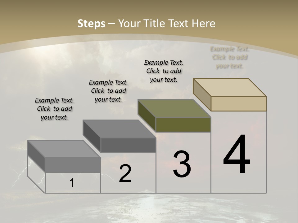 Muddy Field Horizon PowerPoint Template