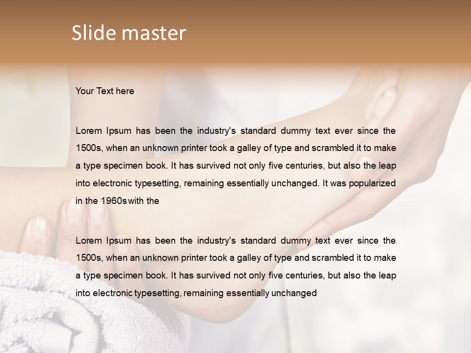 Rejuvenate Chakra Circulation PowerPoint Template