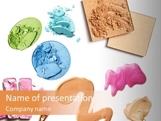 Foundation Makeup Cosmetics PowerPoint Template