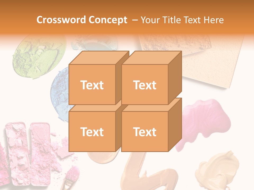 Foundation Makeup Cosmetics PowerPoint Template