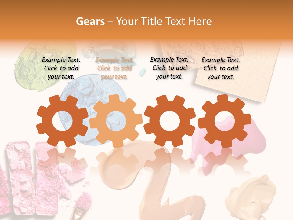 Foundation Makeup Cosmetics PowerPoint Template