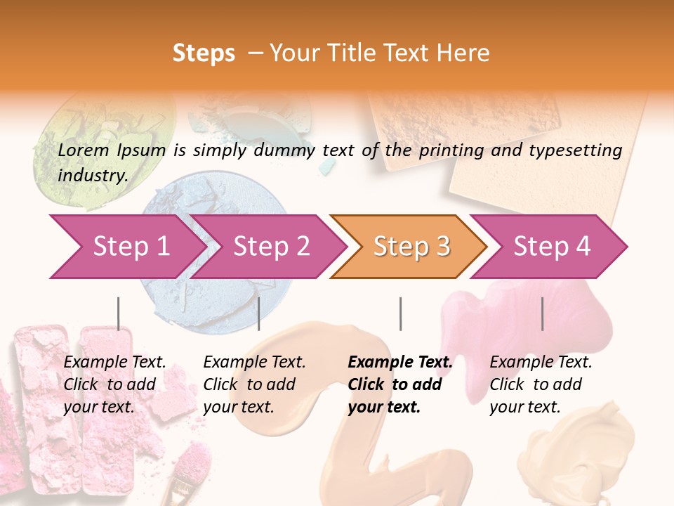 Foundation Makeup Cosmetics PowerPoint Template